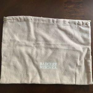 Badgley Mischka dust bag